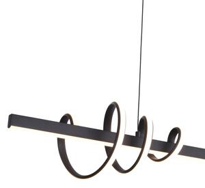 Lustră LED pe cablu ONLI SWING LED/30W/230V 4000K negru