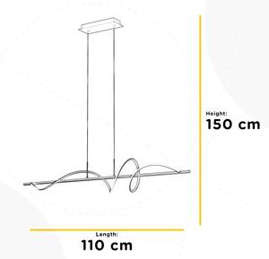Lustră LED pe cablu ONLI TWIST LED/30W/230V 4000K negru
