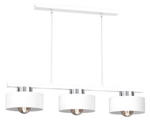 Lustră pe cablu MARTI 3xE27/15W/230V alb/crom