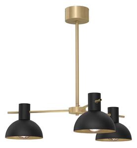 Lustră pe tijă ESTATE MINI 3xE27/15W/230V negru