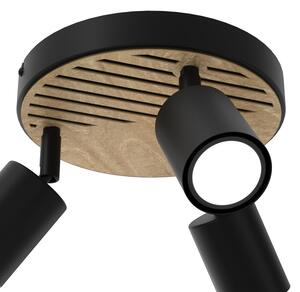 Spot TERRA 3xGU10/8W/230V negru