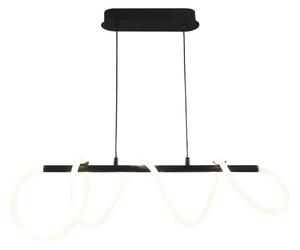 Lustră LED pe cablu EMMA LED/38W/230V negru