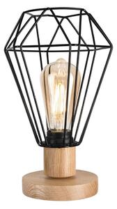 Lampă de masă Brilagi WOODY BASKET 1xE27/60W/230V stejar