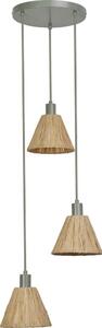 Lustră pe cablu Ledvance DECOR RAFFIA 3xE27/15W/230V rafie
