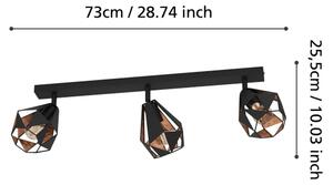 Spot Eglo 43717 CARLTON 3xE27/40W/230V