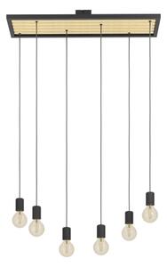 Lustră pe cablu Eglo 43725 CONSETT 6xE27/40W/230V