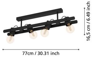 Spot Eglo 43847 PLIMSOLL 4xE27/15W/230V