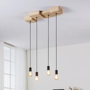 Lustră pe cablu Eglo 43799 HALKIN 4xE27/40W/230V