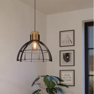Lustră pe cablu Eglo 43769 STILLINGTON 1xE27/40W/230V negru