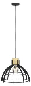 Lustră pe cablu Eglo 43769 STILLINGTON 1xE27/40W/230V negru