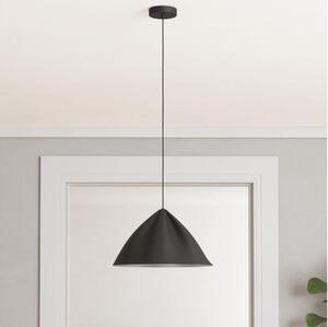 Lustră pe cablu Eglo 900835 PODERE 1xE27/40W/230V negru