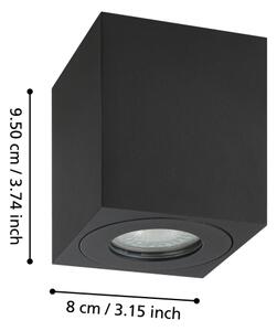 Spot de exterior Eglo 901029 TORRECOLA 1xGU10/5W/230V 8x8cm IP44