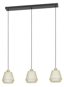 Lustră pe cablu Eglo 900897 CIUDADELA 3xE27/40W/230V