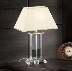 Orion LA 4-1202 - Lampă de cristal de masă VERONIQUE 1xE27/60W/230V crem/auriu