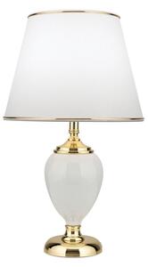 Lampă de masă Orion LA 4-1229 OVUM 1xE27/40W/230V 48 cm ceramică alb/auriu