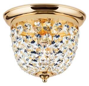 Plafonieră de cristal Orion DLU 1840/26 PLAFOND 1xE27/40W/230V d. 26 cm auriu