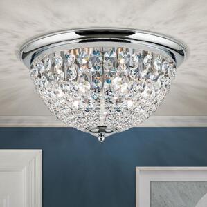 Plafonieră de cristal Orion DLU 1840/47 PLAFOND 6xE27/40W/230V d. 47 cm crom