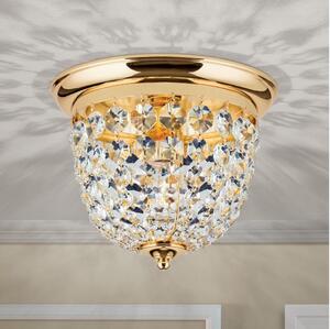 Plafonieră de cristal Orion DLU 1840/26 PLAFOND 1xE27/40W/230V d. 26 cm auriu