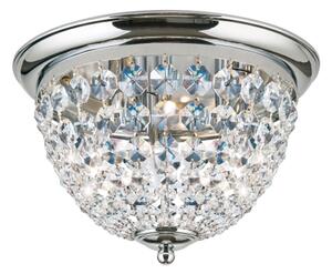 Plafonieră de cristal Orion DLU 1840/35 PLAFOND 3xE27/40W/230V d. 35 cm crom