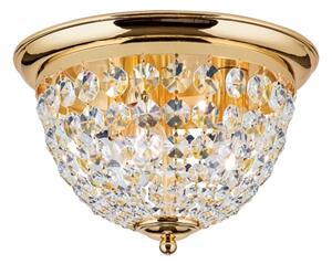 Plafonieră de cristal Orion DLU 1840/35 PLAFOND 3xE27/40W/230V d. 35 cm auriu