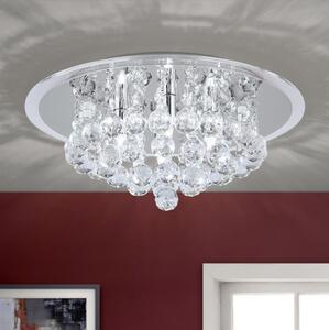 Plafonieră de cristal Orion DLU 2378/4/38 GLORIA 4xG9/40W/230V d. 38 cm crom