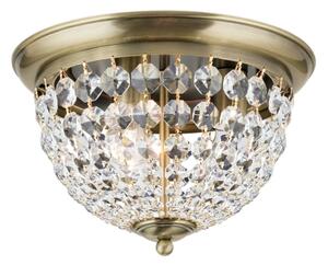 Plafonieră de cristal Orion DLU 1840/35 PLAFOND 3xE27/40W/230V d. 35 cm bronz