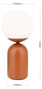 Lampă de masă Orion LA 4-1223/1 STANLEY 1xE14/25W/230V ceramică/maro