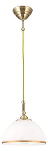 Lustră pe cablu Orion HL 6-1808/1 OLD LAMP 1xE27/40W/230V alb/bronz