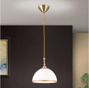 Lustră pe cablu Orion HL 6-1808/1 OLD LAMP 1xE27/40W/230V alb/bronz