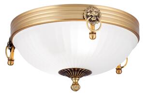Plafonieră Orion DL 7-522/31 ROCCA 2xE27/60W/230V d. 31 cm bronz/alb