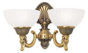 Lampă de perete Orion WA 2-1201/2 ROCCA 2xE27/60W/230V bronz/alb