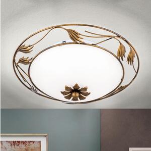 Plafonieră Orion DL 7-509/40 FLEUR 2xE27/60W/230V d. 40 cm bronz