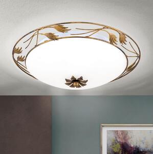 Plafonieră Orion DL 7-509/50 FLEUR 3xE27/60W/230V d. 50 cm bronz