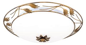 Plafonieră Orion DL 7-509/50 FLEUR 3xE27/60W/230V d. 50 cm bronz