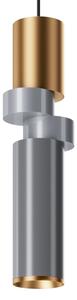 Lustră pe cablu Maytoni MOD303PL-01CFL3 PALETTE 1xGU10/40W/230V auriu/gri