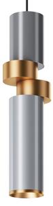 Lustră pe cablu Maytoni MOD303PL-01CFL2 PALETTE 1xGU10/40W/230V gri/auriu
