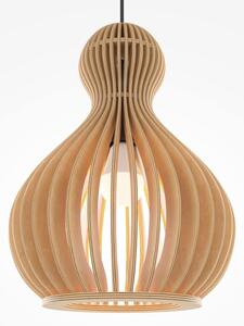 Lustră pe cablu Maytoni MOD192PL-01W1 ROOTS 1xE27/40W/230V d. 30 cm bej