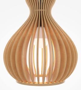 Lustră pe cablu Maytoni MOD192PL-01W1 ROOTS 1xE27/40W/230V d. 30 cm bej