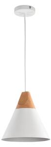 Lustră pe cablu Maytoni P359-PL-01-W BICONES 1xE27/60W/230V d. 22cm alb/bej