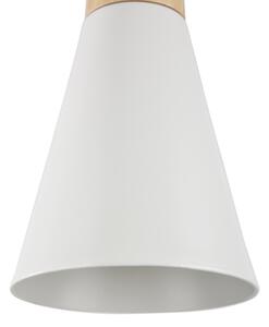 Lustră pe cablu Maytoni P359-PL-140-W BICONES 1xE27/60W/230V d. 14cm alb/bej