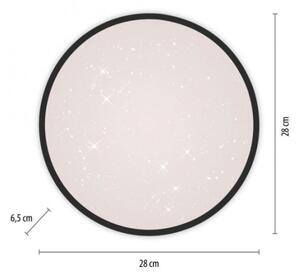 Plafonieră LED dimabilă JUST LIGHT. 14293-18 KYLE LED/10W/230V negru