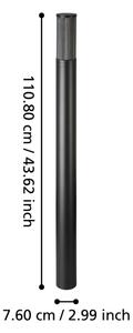Lampă de exterior Eglo 901035 SALLE 1xE27/15W/230V 110 cm IP54