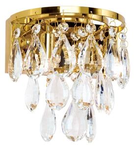 Aplică de cristal Orion WA 2-1369/2 CELESTE 2xG9/40W/230V auriu