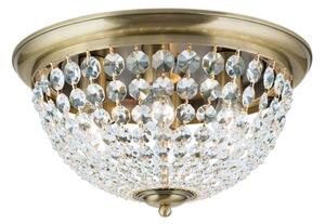 Plafonieră de cristal Orion DLU 1840/47 PLAFOND 6xE27/40W/230V d. 47 cm bronz