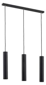 Lustră pe cablu GOMERA 3xGU10/5W/230V neagră Argon 6112