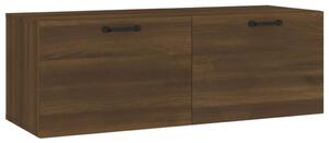 Dulap de perete, stejar maro, 100x36,5x35 cm, lemn prelucrat