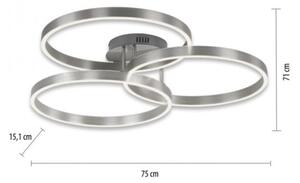 Plafonieră LED dimabilă Paul Neuhaus 6233-55 PAAN LED/45,5W/230V 2700-5000K + telecomandă