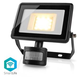 Proiector LED dimabil cu senzor Nedis WIFILOFS20FBK 20W/230V 3000-6500K IP44 Wi-Fi