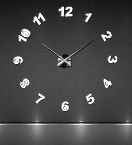 Ceas de perete modern, adeziv - TRINITY