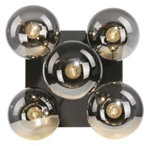 Lustră pe tijă JUST LIGHT. 14602-18 WIDOW 5xE14/25W/230V negru